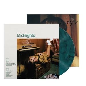 Signed midnights Jade green vinyl